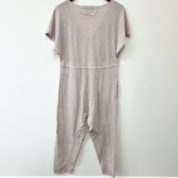 Free People Pillow Talk Henley Jumpsuit Onsie Size Small - Picture 6 of 6